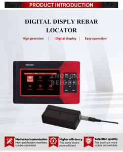 Taşınabilir dijital beton kalınlık ölçer/duvar kalınlık ölçer/zemin kalınlığı dedektörü - Product Image 6