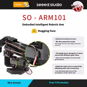 Kit de Servomotor Ai de Bajo Costo HT Chipboard SO-101 Pro para Lerobot, Específicamente Optimizado para el Marco de Trabajo LeRobot de Hugging Face - Product Image 4