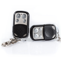 433Mhz Télécommande Sans Fil 4 Boutons Super Copie Porte de Garage Télécommande Porte-clés de Remplacement