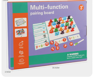 Đồ Chơi Bằng Gỗ Trẻ Em Đa Chức Năng <span class=keywords><strong>DIY</strong></span> Xây Dựng Khối Phù Hợp Với Hội Đồng Quản Trị Giáo Dục Sớm Giác Ngộ Bảng Chữ Cái Nhận Thức Máy Tính Để Bàn Đồ Chơi - Product Image 6