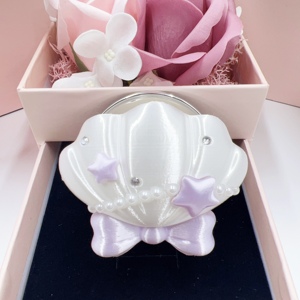 Soporte de Teléfono con Diseño de Concha Marina 3D, Textura de Seda Brillante, Soporte de Teléfono con Airbag, Soporte para Teléfono Móvil, Regalo para Chicas - Product Image 3