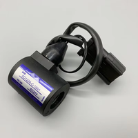 Bobina Solenoide per Rotazione PC60-7 PC120-6, Solenoide di Sicurezza Idraulico per Parti di Escavatori