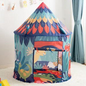 3D impreso dinosaurio niños tienda Pop Up Play Tent interior Playhouse princesa tienda <span class=keywords><strong>de</strong></span> campaña regalos niños juguetes <span class=keywords><strong>para</strong></span> 3 4 5 años <span class=keywords><strong>de</strong></span> edad niños <span class=keywords><strong>niñas</strong></span> - Product Image 3