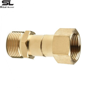 Conector de latón para lavadora a presión Sulai Machinery M22 14, acoplamiento rápido giratorio para pistola de agua de lavado de autos - Product Image 1
