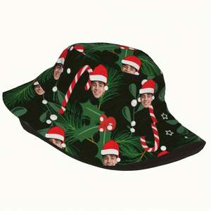 Sombrero de Pescador Personalizable de Alta Calidad, Regalo Perfecto de Navidad para Hombres, Mujeres y Amigos, con Diseño de Dibujos Animados - Product Image 5