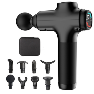 Potente pistola de masaje muscular, batería de larga duración y segura, masajeador de mano de percusión de tejido profundo para atletas, pistola de Fascia - Product Image 5