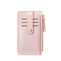 Dompet Lipat Wanita TAOMICMIC dari Kulit PU, Tipis, Banyak Slot Kartu, Dompet Portabel, Tempat Kartu Identitas, Dompet Koin Lipat Wanita
