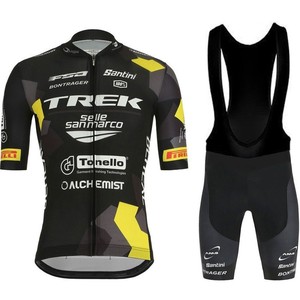 Conjunto de Ropa de <span class=keywords><strong>Ciclismo</strong></span> de Verano para Hombre, Versión Profesional para Equipos, Pantalones Cortos con Tirantes, Transpirable, de Nailon/Cachemira - Product Image 3