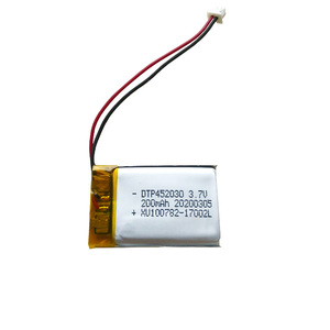 200mah 3,7 v lithium polymer battery for subs - Product Image 6