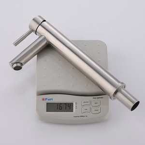 <span class=keywords><strong>Grifo</strong></span> de lavabo de un solo orificio YIDA, <span class=keywords><strong>grifo</strong></span> alargado sin plomo de acero inoxidable, <span class=keywords><strong>grifo</strong></span> de lavabo de un solo Mango para recipiente de baño - Product Image 2