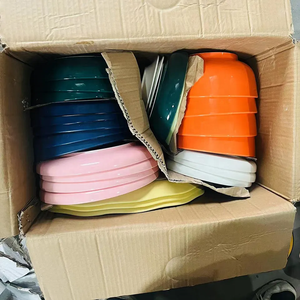 Stocks Disponibles en Vrac et Pas Chers <span class=keywords><strong>Assiettes</strong></span> de Table en Céramique de Grade AB Couleur Blanche pour Restaurant Lots d'<span class=keywords><strong>Assiettes</strong></span> Bols Soucoupes Vente à la Tonne - Product Image 6