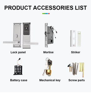 Sistema de Cerradura Inteligente para <span class=keywords><strong>Hotel</strong></span> <span class=keywords><strong>INN</strong></span> Apartment Pro Usb M69 V69, Cerradura Electrónica para Puerta con Tarjeta RFID Inteligente - Product Image 5