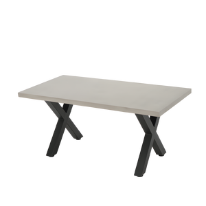 Heavy Duty Outdoor Concrete Dining Table <b>Waterproof</b> GFRC <b>Cement</b> Patio Furniture Commercial Grade Vietnam Factory Wholesale - Product Image 6
