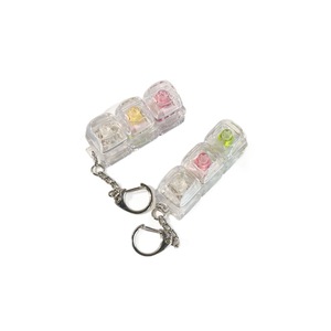 Llavero de Plástico Transfronterizo con 3 Botones, Spinner Multi-eje, Activación por Sonido, para Alivio del TDAH <span class=keywords><strong>y</strong></span> Presión con la Punta de los Dedos - Product Image 5