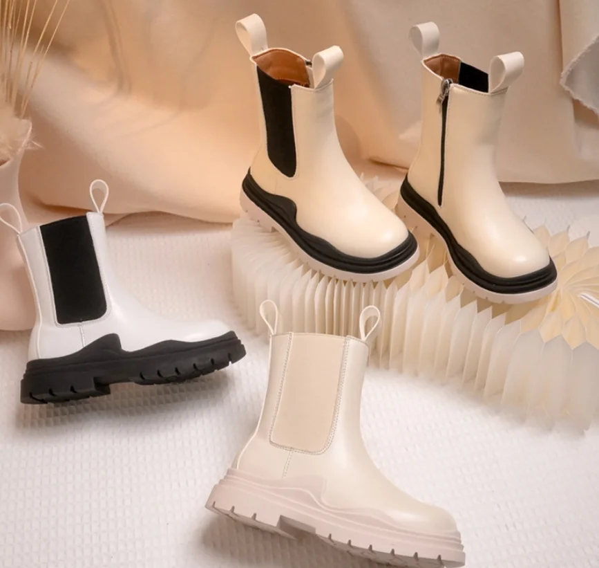 2021 new arrival children's short ankle boots autumn winter boys and girls kid rain boots