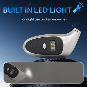 Richtek kỹ thuật số đo áp suất lốp với LED iigh 3 - 100 PSI/kPa/bar chính xác áp suất lốp Tester cho xe - Product Image 3