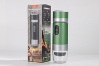 Machine à café portable pour commande en gros, extraction auto-chauffante, pièces détachables et lavables, mini machine à expresso 20 bars pour le camping