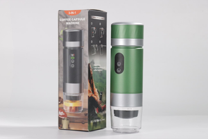 3-in-1 <b>Portable</b> Capsule <b>Coffee</b> Machine Self-Heating Extraction Detachable Washable Parts Mini 20 Bar Espresso <b>Maker</b> for Camping - Product Image 2
