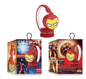 2025 vente en gros vente chaude KR9900 SpiderMans casque mignon dessin animé casque monté sur la tête jeu écouteurs intra-auriculaires - Product Image 5