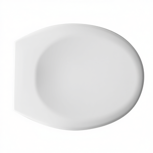 Sedile WC Termoindurente Modello D051 Forma 1 Bianco Lunghezza 48 cm Larghezza 39 cm - Product Image 3