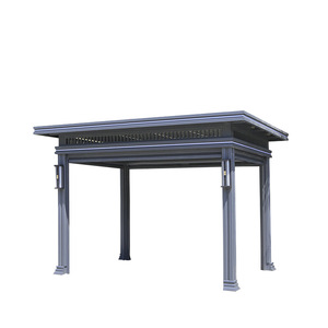 Abri solaire extérieur en alliage d'aluminium, tente individuelle imperméable toutes saisons pour jardin et terrasse - Product Image 1