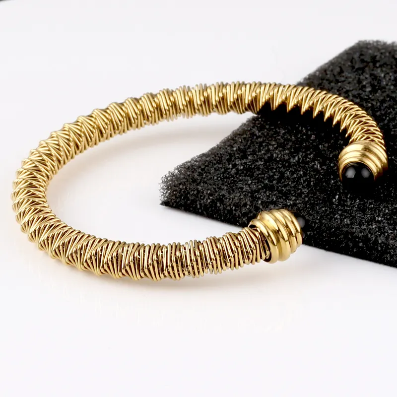 high quality fashion custom bracelet adjustable diy bracelet chain stainless gold plated bracelets women jewelry