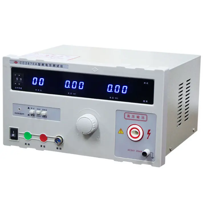 Voltmetre dayanabilir, çıkış voltajının oluşmasını ve durmasını otomatik olarak kontrol edebilir