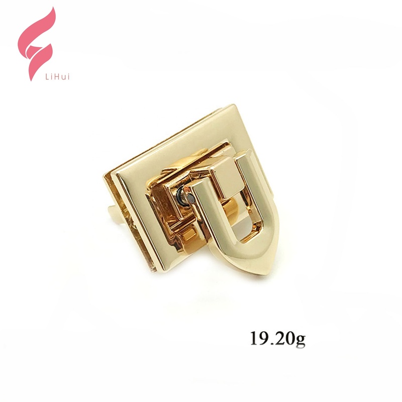 Lihui Zinc Handbag Purse Closure Twist