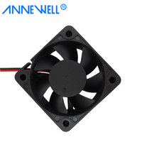 Ventilateurs de refroidissement à flux axial à roulement à billes en cuivre à entraînement électrique sans balais WDF5020BL 2 pouces 24v Dc 5020