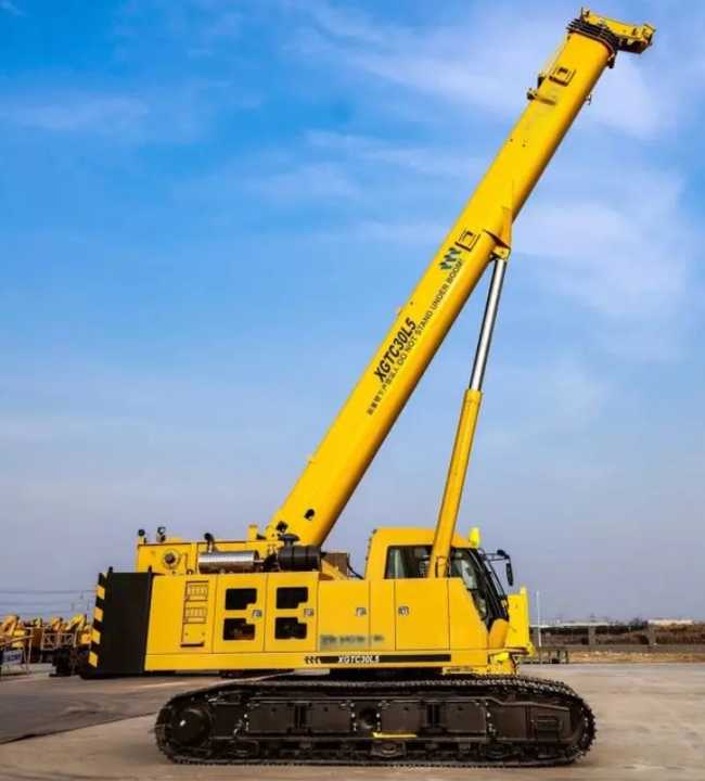 XGTC30 30t Telescopic Crawler Crane Precision Control 360° Rotation for ...