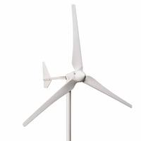Générateur éolien GWS-1500W 1500W 48V 96V 220V Triphasé PMSG Rotor 2,9m Démarrage 2m/s pour Projet d'Électrification Rurale