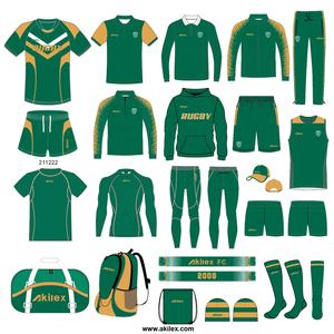 Akilex Atacado Personalizar Sport Wear <span class=keywords><strong>Rugby</strong></span> <span class=keywords><strong>Jersey</strong></span> Tricô Sublimação Completa Set ou Cut & sew Impressão Digital <span class=keywords><strong>Rugby</strong></span> Kit - Product Image 3