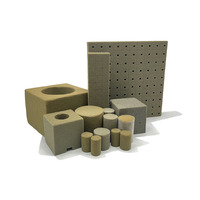 Cube de plantation hydroponique pour fraises, tomate, biodégradable, utilisé dans le commerce, serre