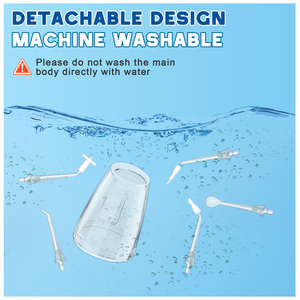 Irrigador Bucal Eléctrico Portátil 2026 de Gran Venta: Dispositivo de Limpieza Dental <span class=keywords><strong>con</strong></span> Flujo de <span class=keywords><strong>Agua</strong></span> Pulsado - Product Image 5
