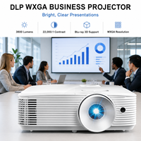 Proyector Empresarial Optoma YDW5512 DLP WXGA con Soporte para Blu-ray 3D, 3800 Lúmenes para Oficinas, con 120Hz para 3D