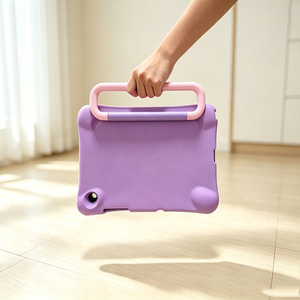 Custodia Protettiva Antiurto in EVA per Bambini con Supporto Integrato per Samsung <span class=keywords><strong>Galaxy</strong></span> <span class=keywords><strong>Tab</strong></span> A11 <span class=keywords><strong>Plus</strong></span> e <span class=keywords><strong>Tab</strong></span> A9 <span class=keywords><strong>Plus</strong></span> - Product Image 4