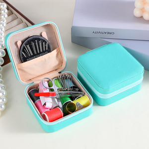 नए आगमन बहुक्रियाशील चुंबकीय सुई घर पोर्टेबल सिलाई बॉक्स होम हैंड सिलाई मरम्मत किट - Product Image 4