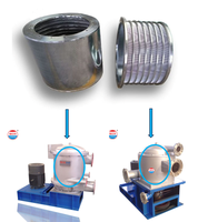 Cesta de presión computarizada de acero inoxidable para máquina de pulpa de papel