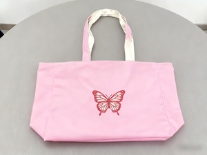 <span class=keywords><strong>Borsa</strong></span> Tote Grande Capacità con Logo Personalizzato, <span class=keywords><strong>Borsa</strong></span> a Spalla da <span class=keywords><strong>Donna</strong></span>, <span class=keywords><strong>Borsa</strong></span> da Viaggio Ricamata in Tela Naturale Extra Large - Product Image 4