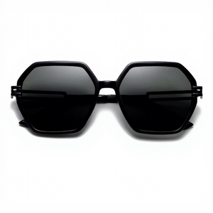 Óculos de Sol UV400 de Proteção em Estoque para Atacado - Óculos de Sol Grandes de Luxo de Alta Qualidade para Homens e Mulheres em Formato Retangular - Product Image 1