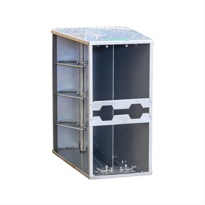 Mangeoire pour porcs de haute qualité pour truie, économiser de l'alimentation et du travail Mangeoire en acier inoxydable pour porcs à double face - Product Image 4