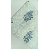 Tissu Popeline 100% Coton Tissé Qualité Standard Imprimé Floral pour Décoration Intérieure, Coussins et Chemises