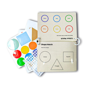 Apprentissage précoce des couleurs, <span class=keywords><strong>livre</strong></span> <span class=keywords><strong>sensoriel</strong></span> éducatif pour bébés, <span class=keywords><strong>livre</strong></span> d'activités préscolaires, livres silencieux pour enfants, impression - Product Image 3