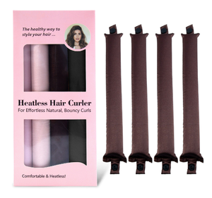 Nuevo Set de Rizadores sin Calor, Rizadores de Cabello sin Calor para Rizos Nocturnos, Varillas para Peinar, Rodillos de Espuma Suave y Satén para Dormir - Product Image 4