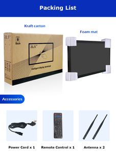 Lecteur publicitaire intelligent Android mural CMS de petite taille 21,5 pouces, affichage numérique vidéo, petit écran publicitaire - Product Image 6