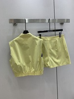 Ensemble deux pièces été 2026 de haute qualité en coton, chemise et short pour femme