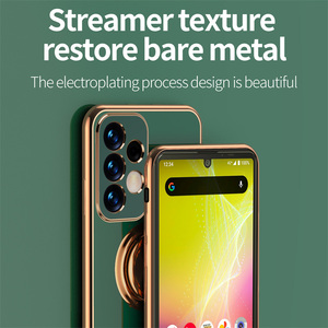 <span class=keywords><strong>Coque</strong></span> de téléphone rigide antichoc pour Samsung <span class=keywords><strong>Galaxy</strong></span> A55 A35 A25 A15 A24 A54 A73 M54, porte anneau magnétique galvanoplastie - Product Image 4
