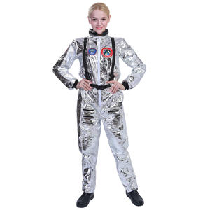Vente chaude Halloween Cosplay <span class=keywords><strong>Astronaute</strong></span> Costume pour Femmes et Hommes Jeu de Rôle 4-Couleur Spaceman Jumpsuit Costume - Product Image 6