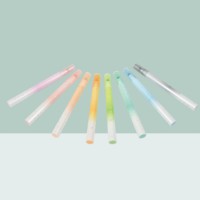 4 stylos surligneurs brillants, marqueurs de couleur crème