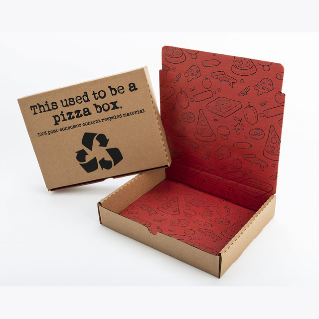 Custom Print Ecommerce Corrugated Paper Boxes Recycled Cardboard Zipper Tear Strip Mailer Shipping Box Recycled-packaging-box